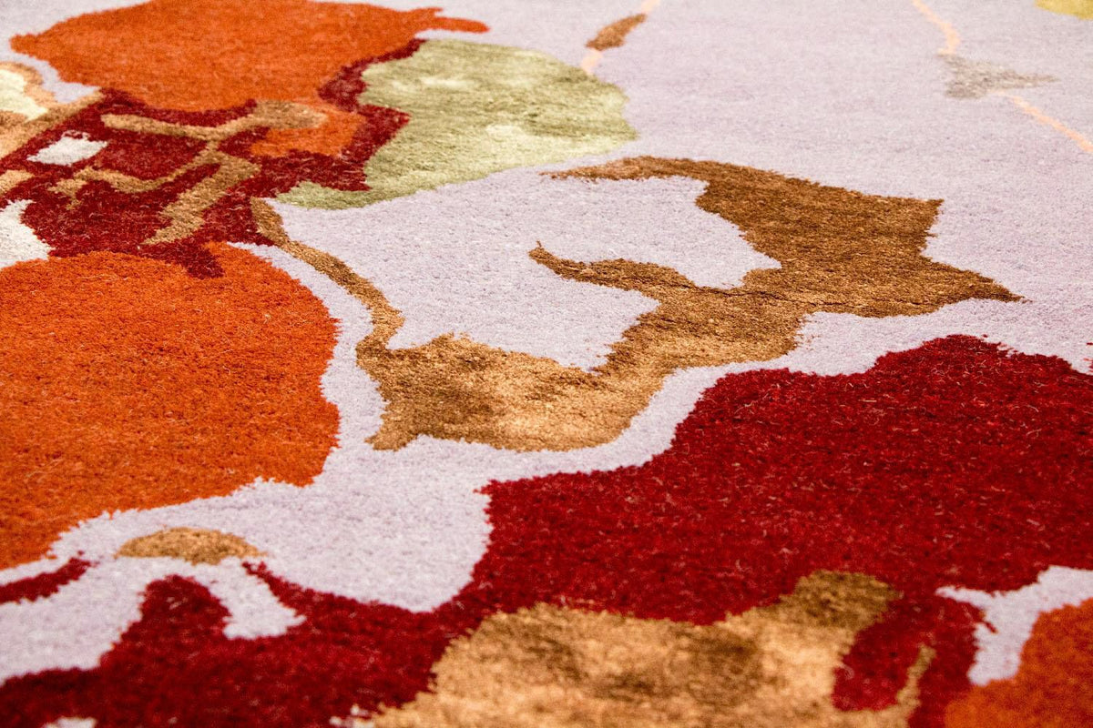 Designermatta - 240 x 152 cm - lila