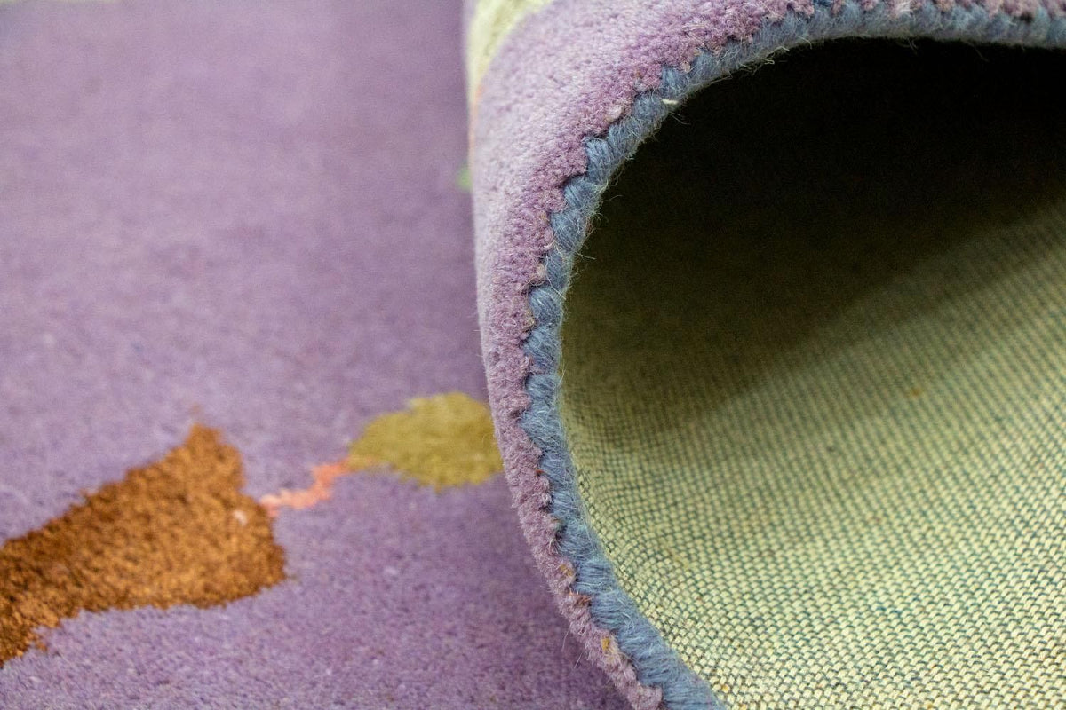 Designermatta - 240 x 152 cm - lila