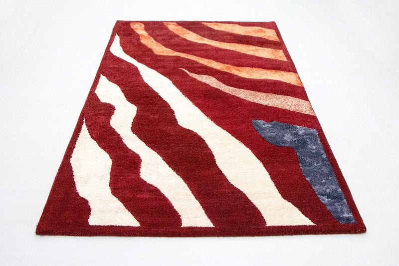 Designermatta - 244 x 159 cm - flerfärgad