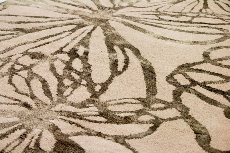 Designermatta - 196 x 135 cm - beige