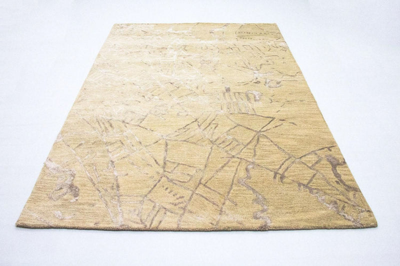 Designermatta - 243 x 152 cm - flerfärgad