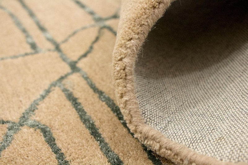 Designermatta - 243 x 152 cm - beige