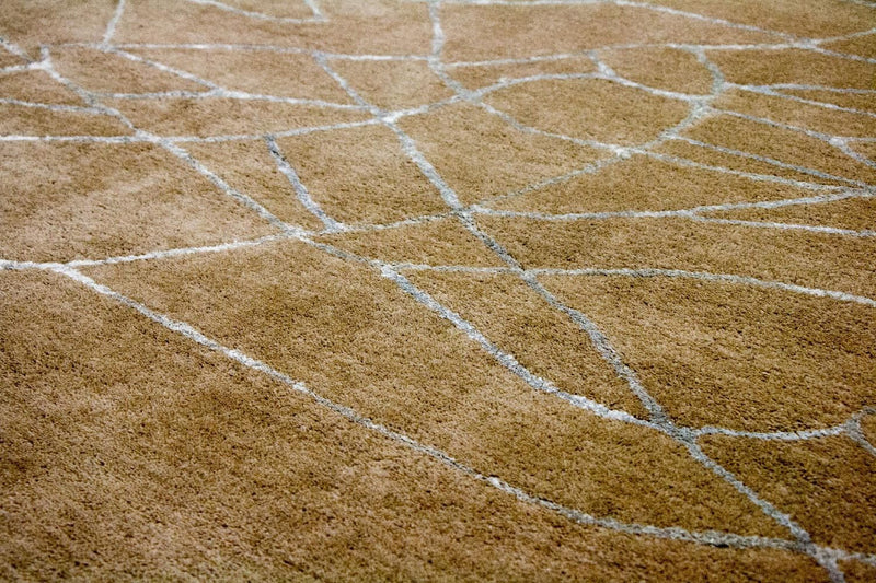 Designermatta - 243 x 150 cm - brun