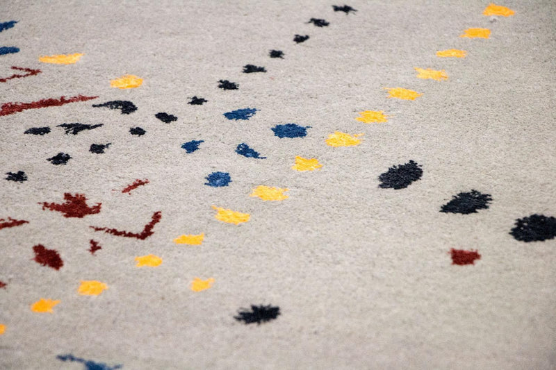 Designermatta - 242 x 155 cm - brun