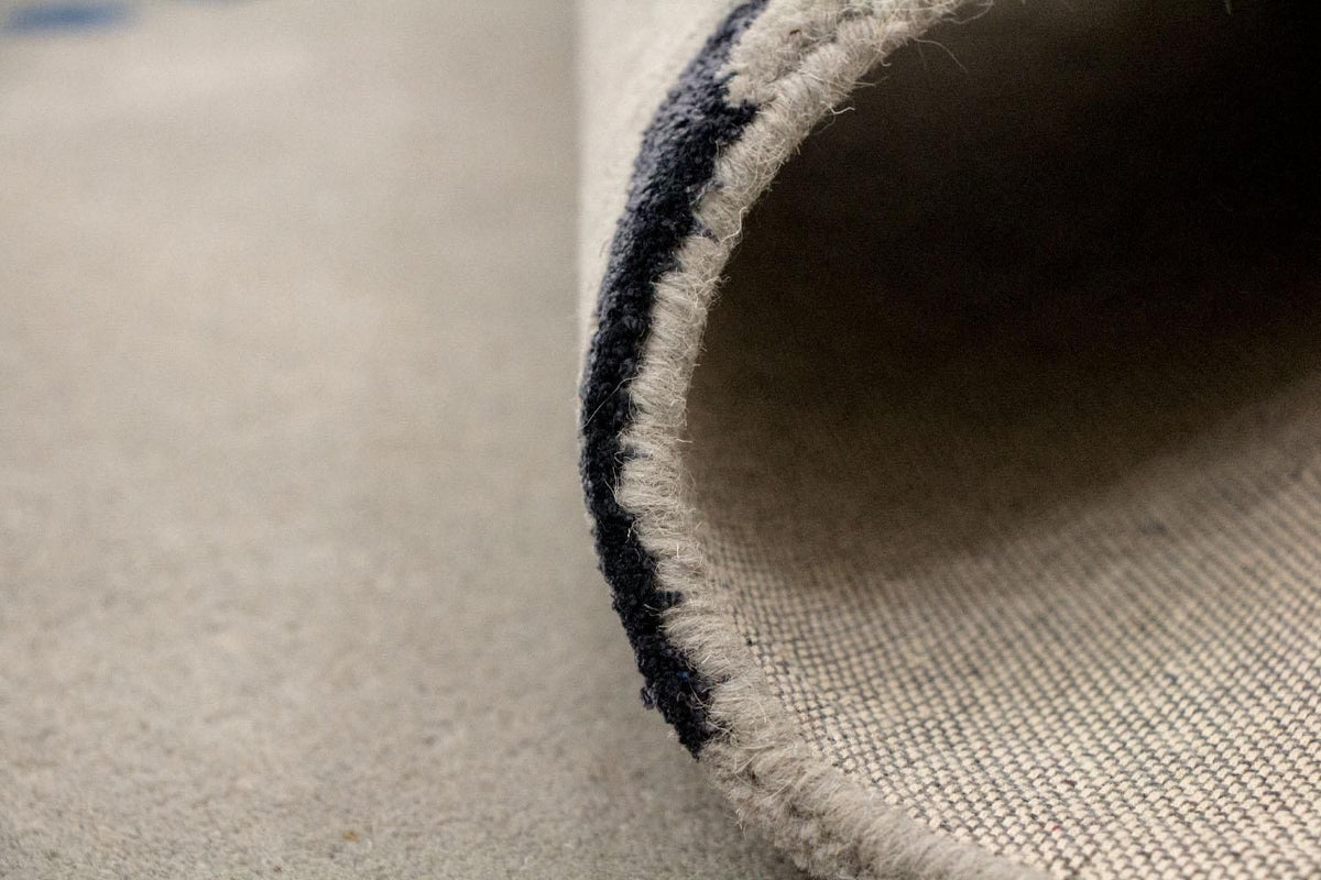 Designermatta - 242 x 155 cm - brun