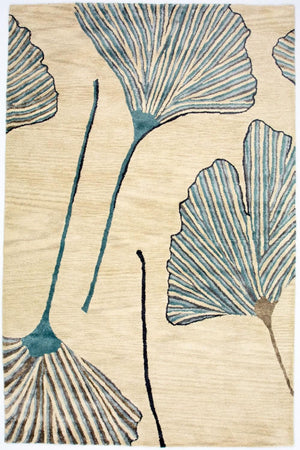 Designermatta - 243 x 153 cm - beige