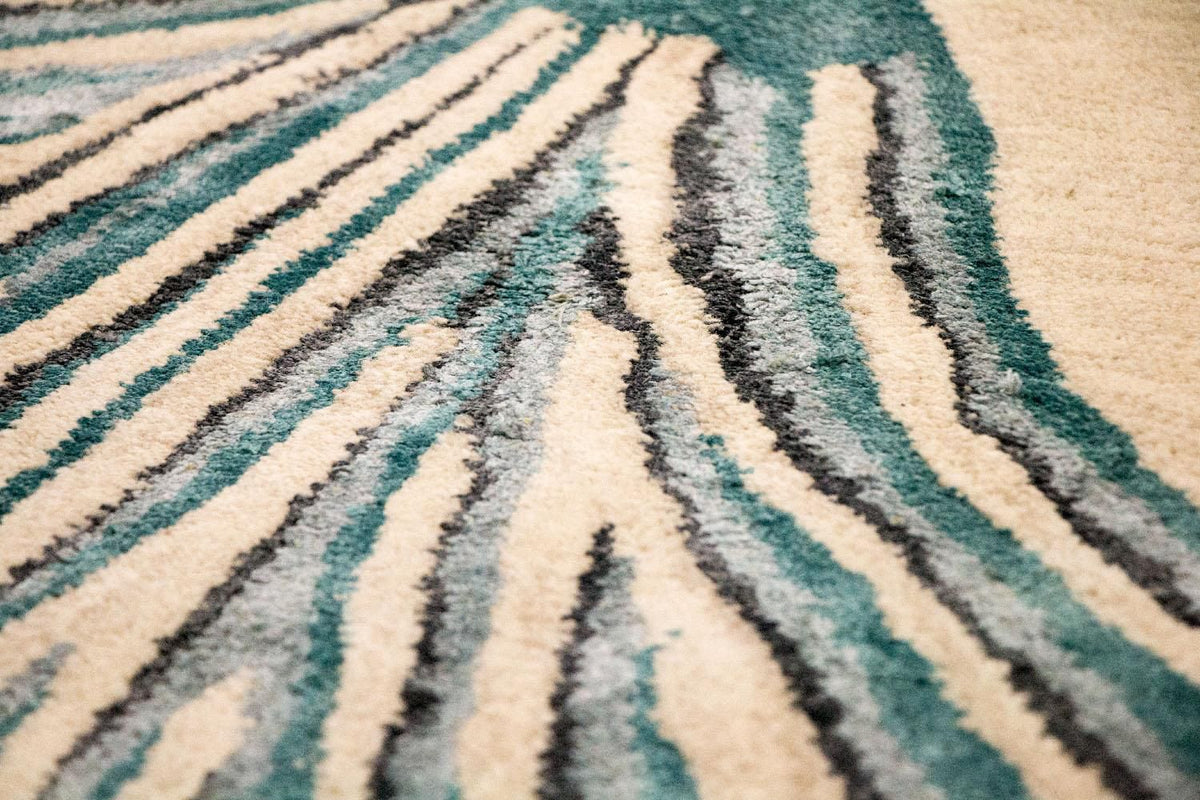 Designermatta - 243 x 153 cm - beige