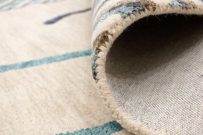 Designermatta - 243 x 153 cm - beige