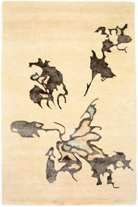 Designermatta - 240 x 149 cm - beige