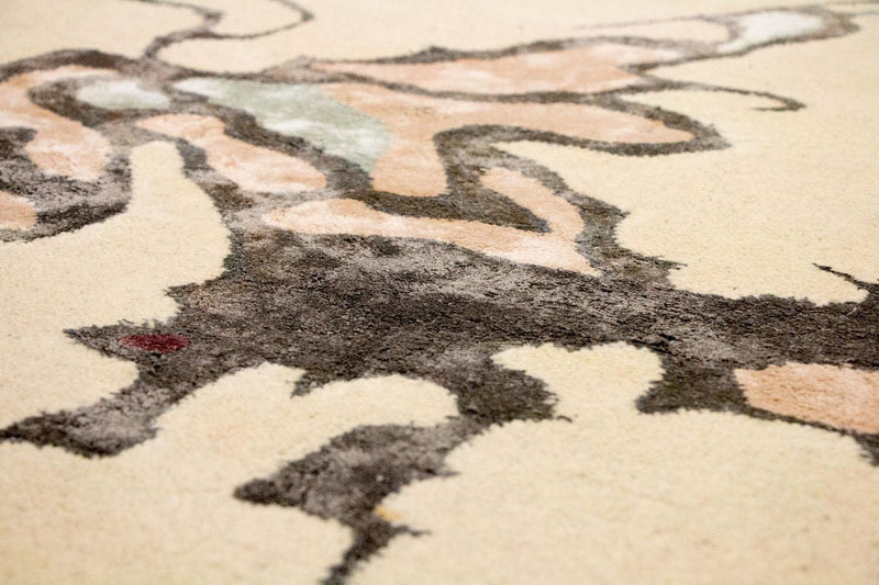 Designermatta - 240 x 149 cm - beige