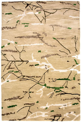 Designermatta - 241 x 152 cm - flerfärgad