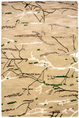 Designermatta - 241 x 152 cm - flerfärgad