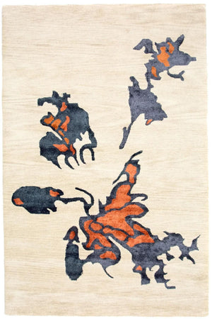 Designermatta - 242 x 153 cm - beige