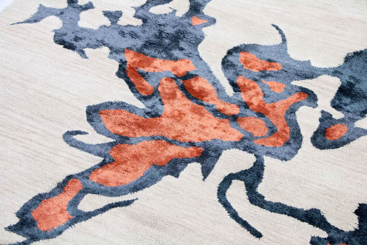 Designermatta - 242 x 153 cm - beige