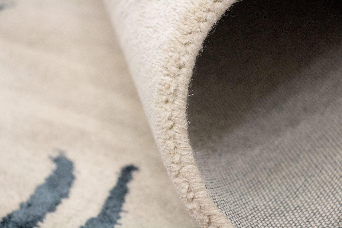 Designermatta - 242 x 153 cm - beige