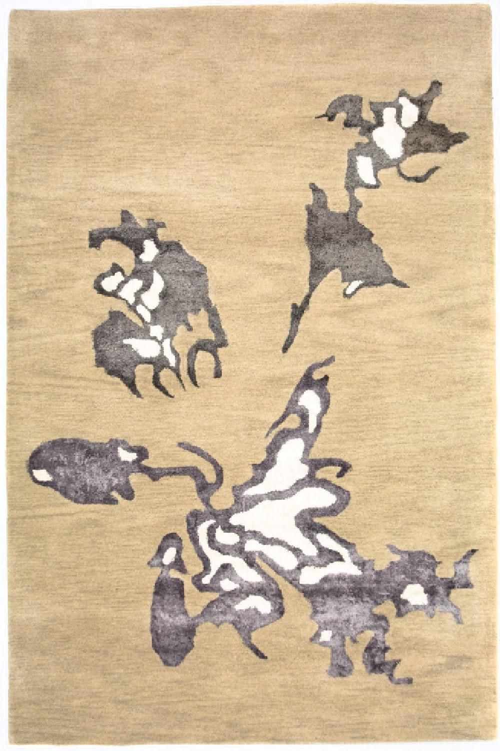 Designermatta - 241 x 154 cm - beige
