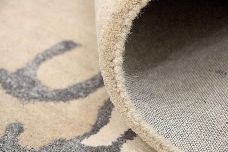 Designermatta - 241 x 154 cm - beige