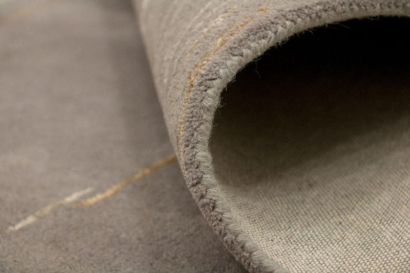 Designermatta - 242 x 151 cm - brun