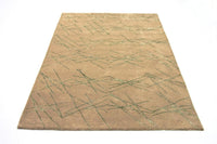 Designermatta - 198 x 136 cm - beige