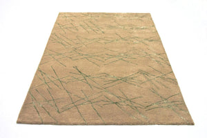 Designermatta - 198 x 136 cm - beige