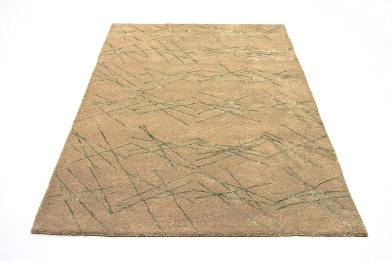 Designermatta - 198 x 136 cm - beige
