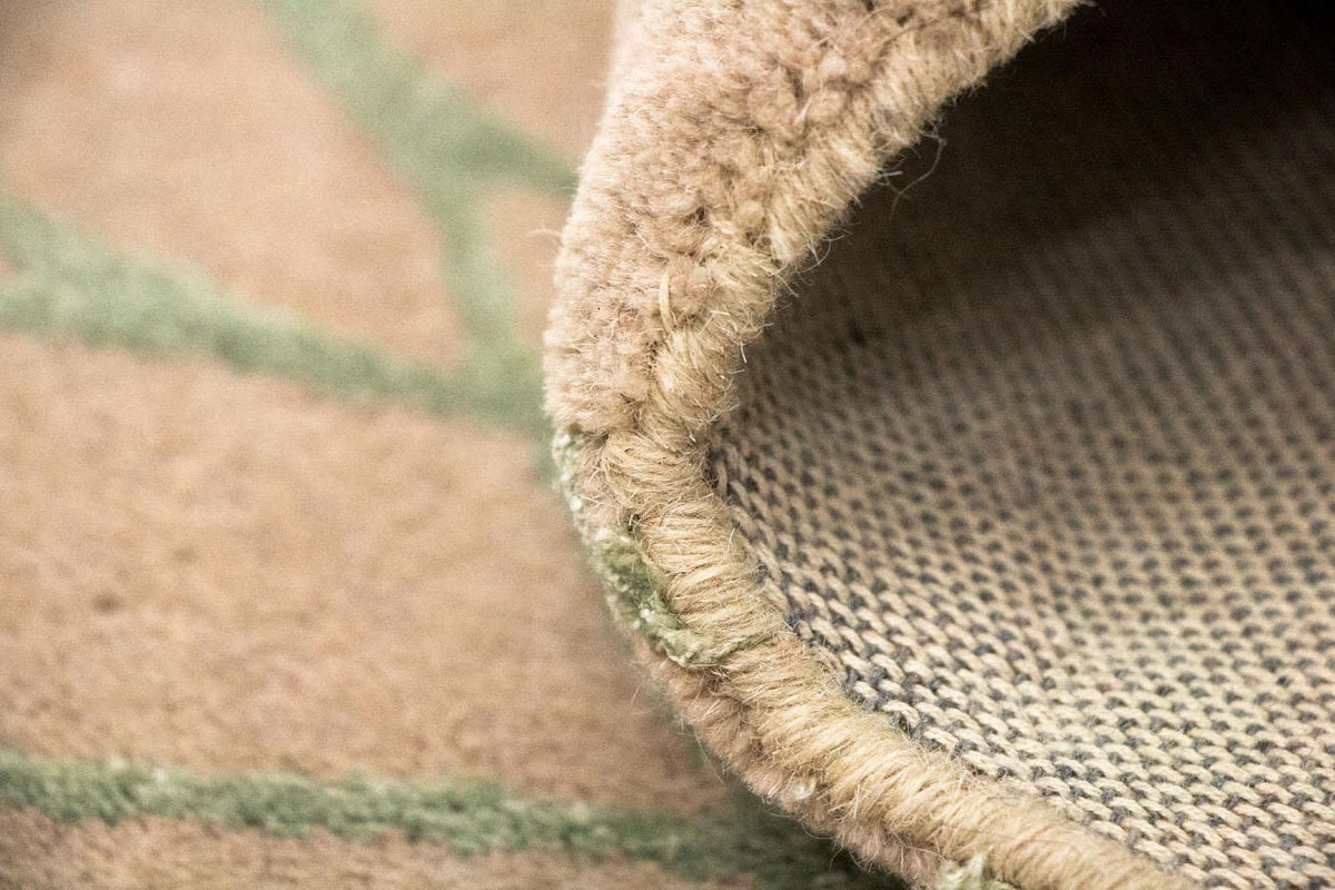 Designermatta - 198 x 136 cm - beige