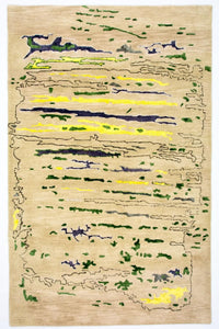 Designermatta - 243 x 153 cm - flerfärgad