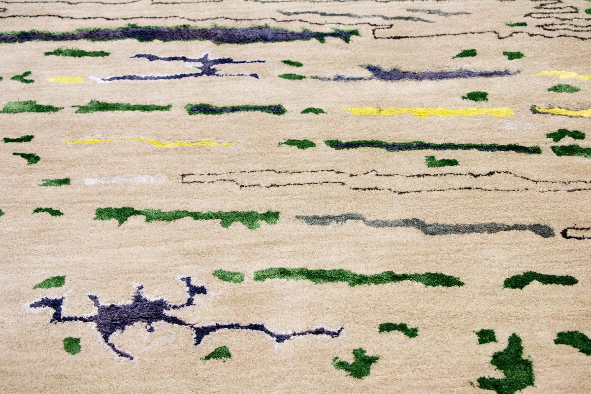 Designermatta - 243 x 153 cm - flerfärgad