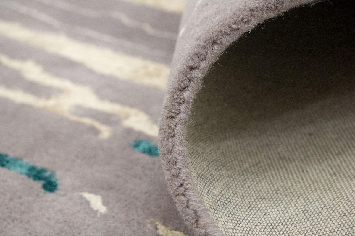 Designermatta - 243 x 153 cm - brun