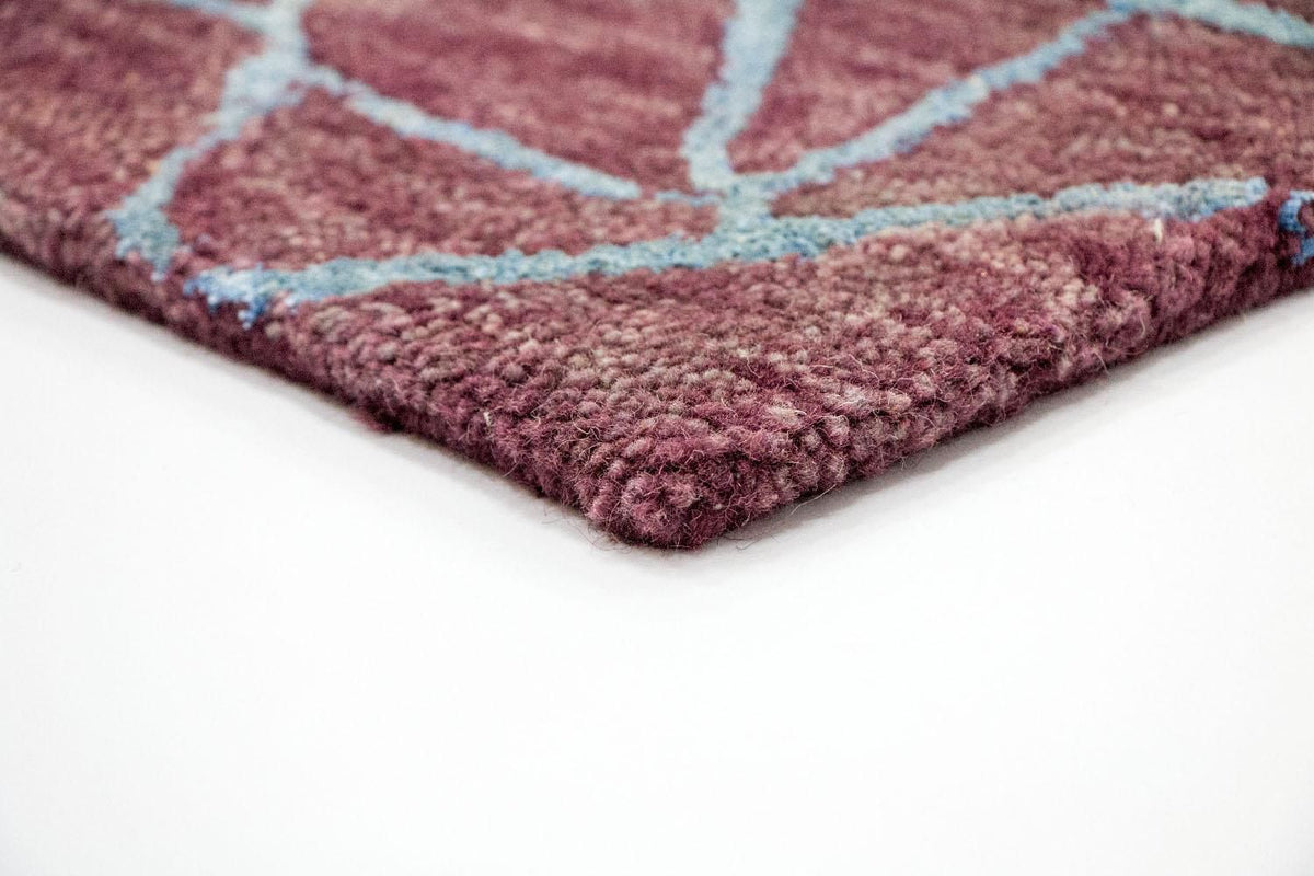 Designermatta - 245 x 153 cm - brun