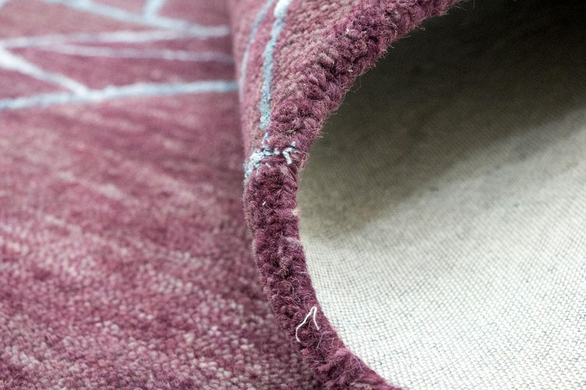 Designermatta - 245 x 153 cm - brun