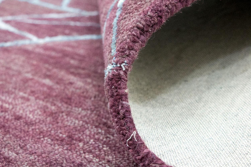 Designermatta - 245 x 153 cm - brun