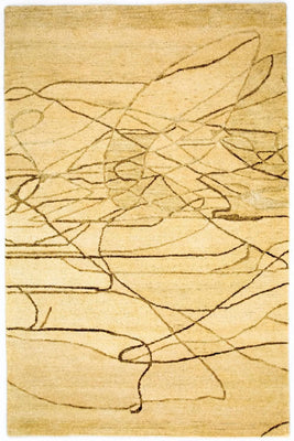 Designermatta - 240 x 153 cm - beige