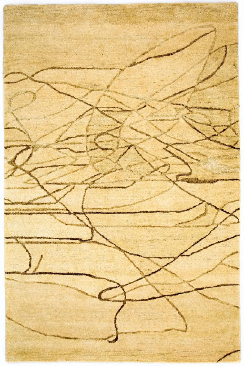 Designermatta - 240 x 153 cm - beige