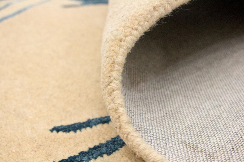 Designermatta - 241 x 154 cm - beige