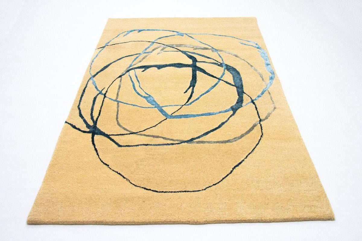 Designermatta - 241 x 154 cm - beige