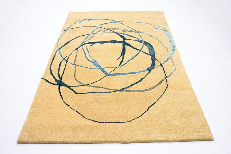 Designermatta - 241 x 154 cm - beige