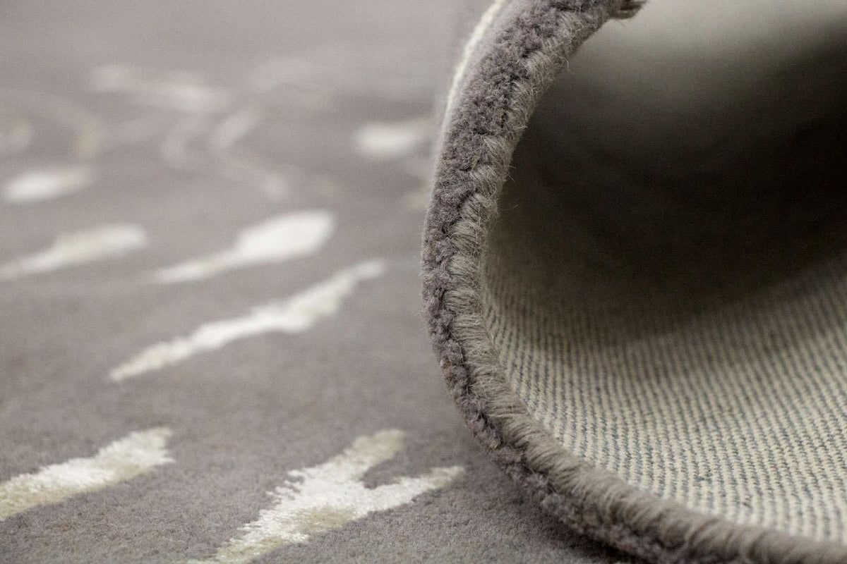 Designermatta - 241 x 153 cm - brun