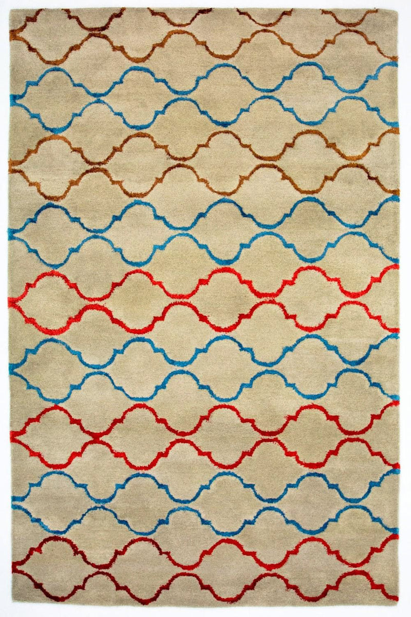 Ullmatta - 241 x 150 cm - beige