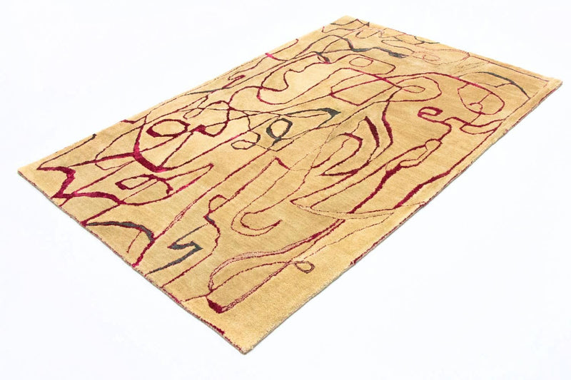 Designermatta - 241 x 152 cm - flerfärgad