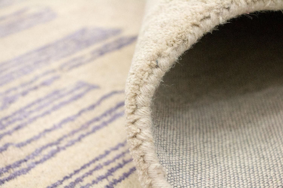 Designermatta - 241 x 153 cm - beige