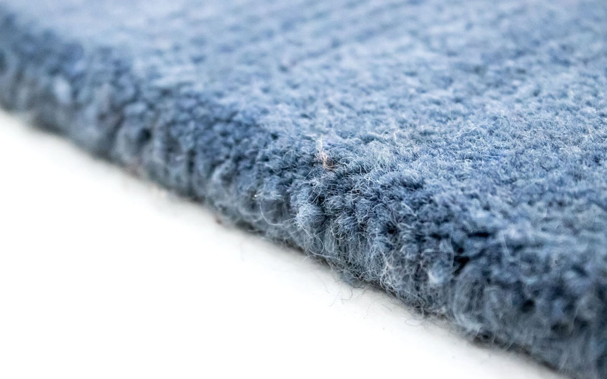 Runner Nepal mattan - 240 x 80 cm - mörkblå