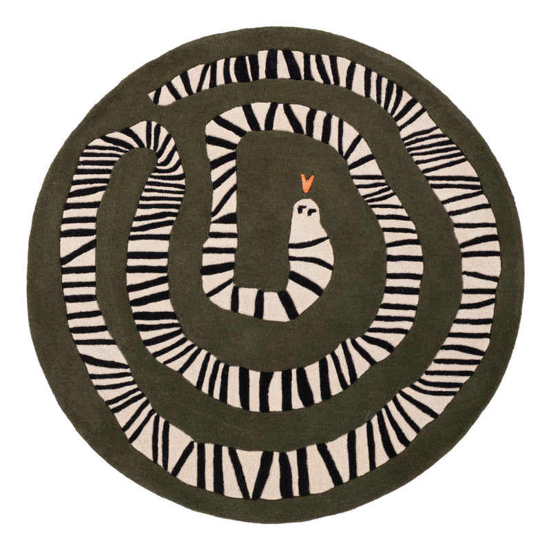 Barnens matta Schlange - Ullmatta