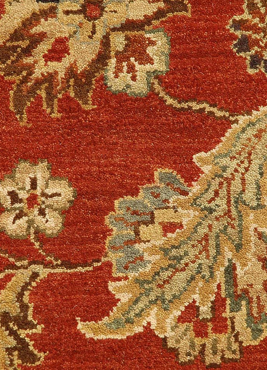 Indo Sarouk Mattan Miguel Angel - Oriental Carpet