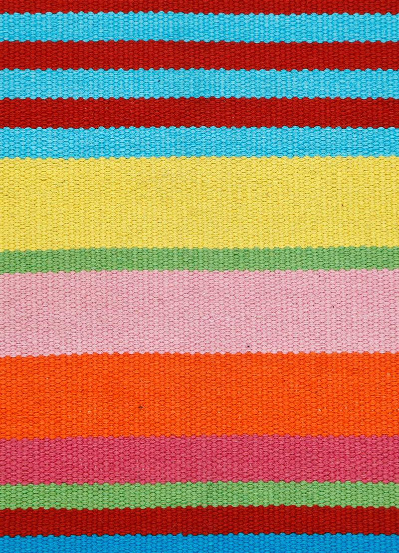 Runner Kelim matta - trendig - 300 x 90 cm - flerfärgad