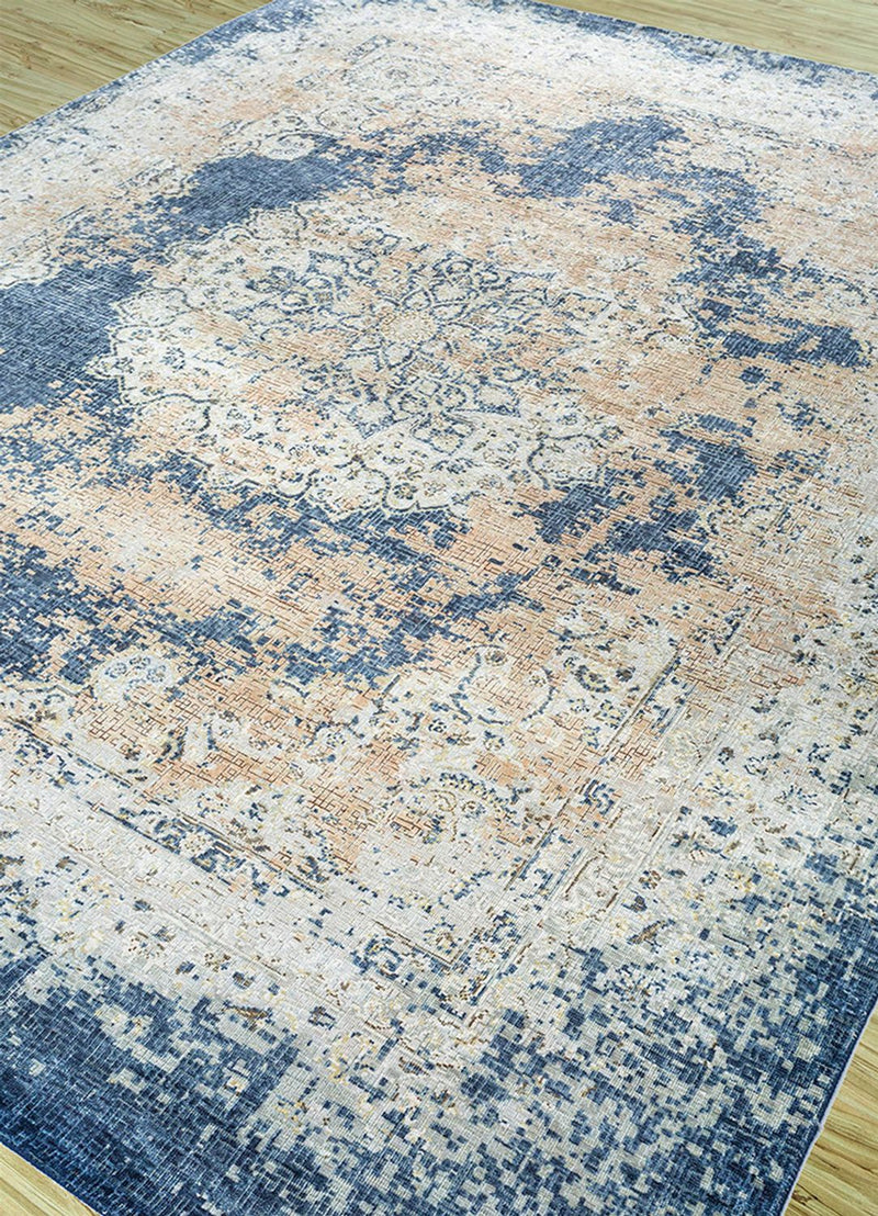 Ullmatta - 300 x 240 cm - ljusblå