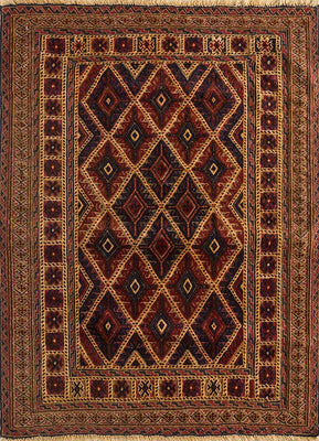 Ullmatta kvadrat  - 120 x 120 cm - guld