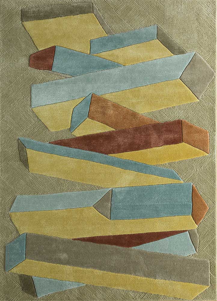 Ullmatta - 240 x 170 cm - guld