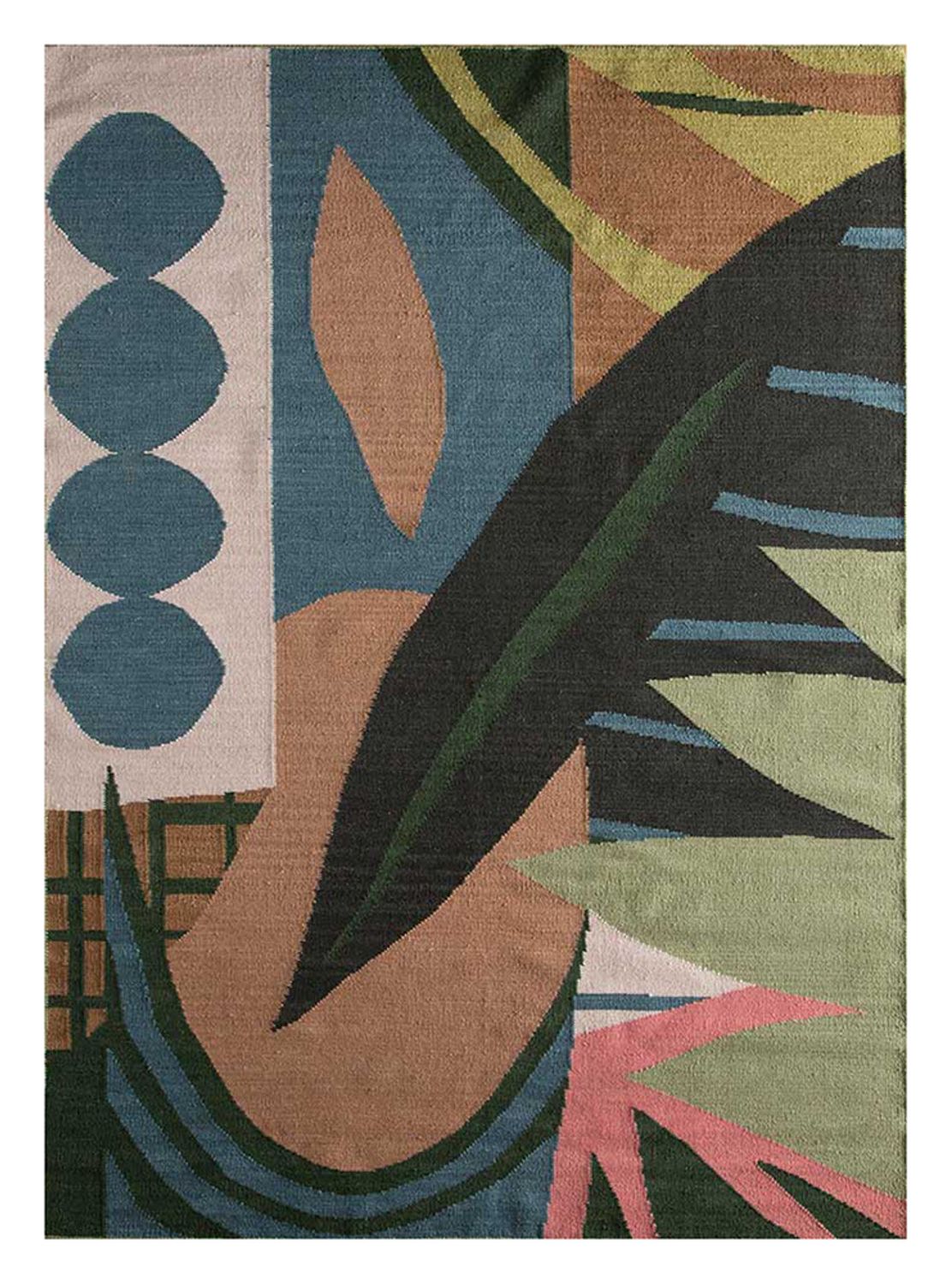 Ullmatta - 270 x 180 cm - flerfärgad