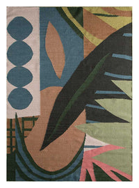 Ullmatta - 270 x 180 cm - flerfärgad